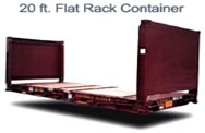 20 ft. Flat Rack Container